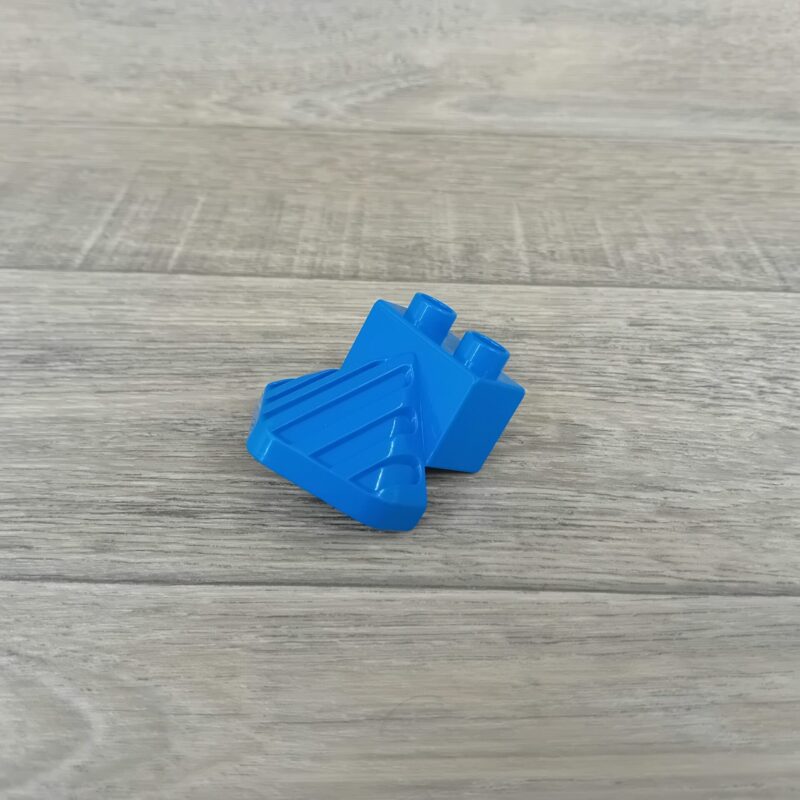 Duplo blauwe koeienvanger van de duwtrein
