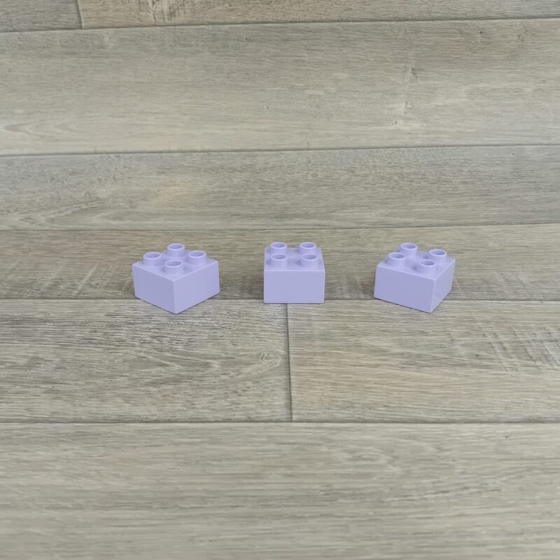 Duplo 4 nops blok lavendel