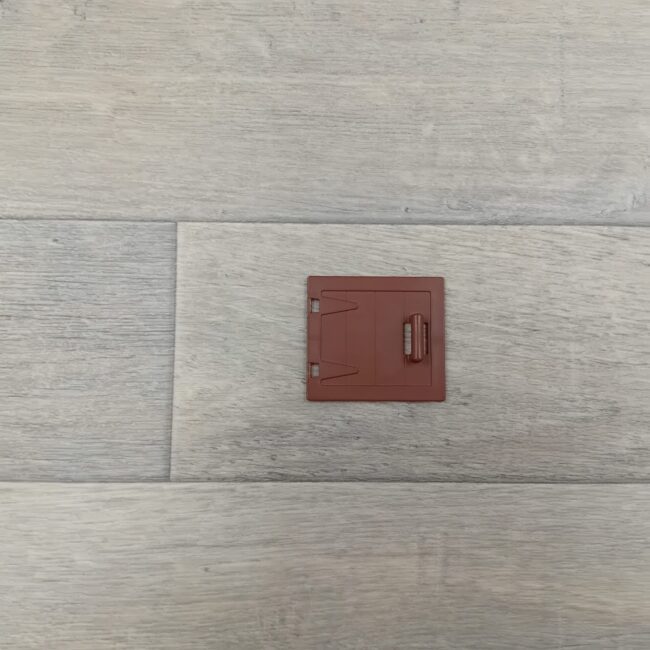 Duplo donkerbruine deur