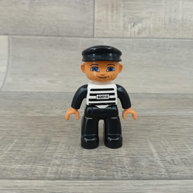 Lego Duplo poppetje man boef 62019