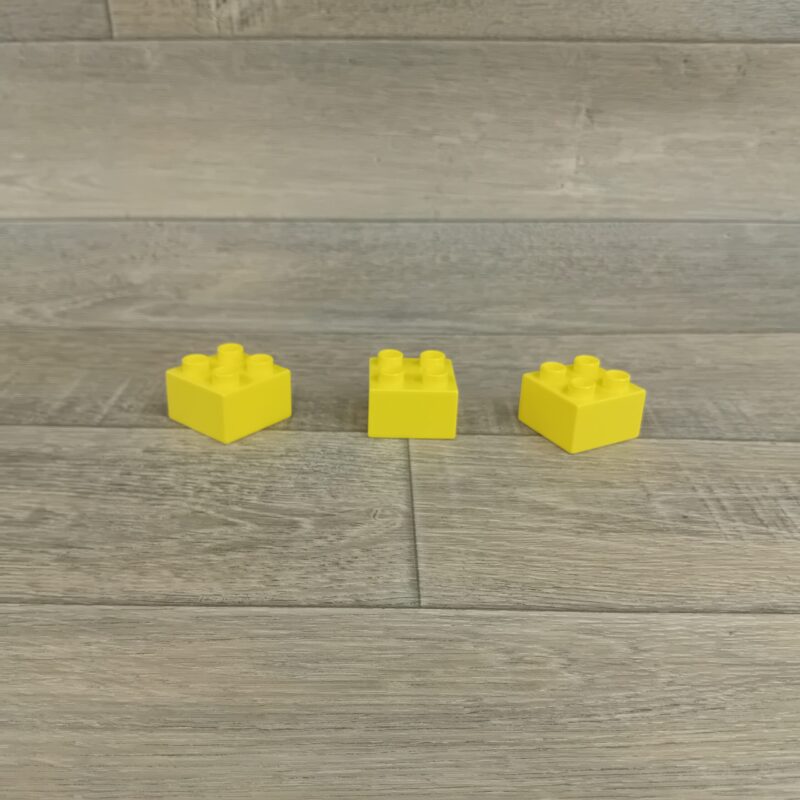 Duplo 4 nops blok helder lichtgeel