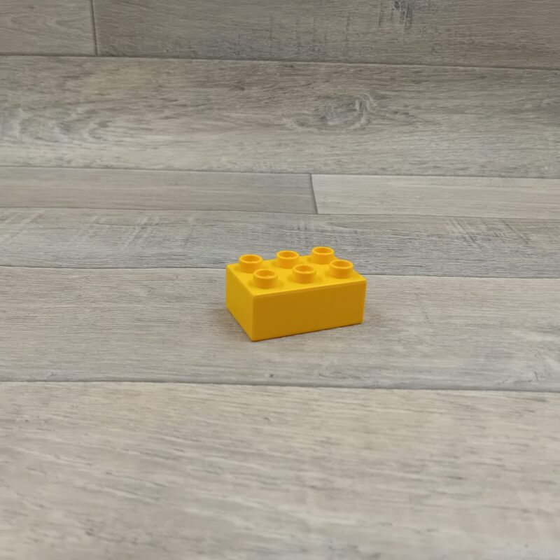 Duplo 6 nops blok geel