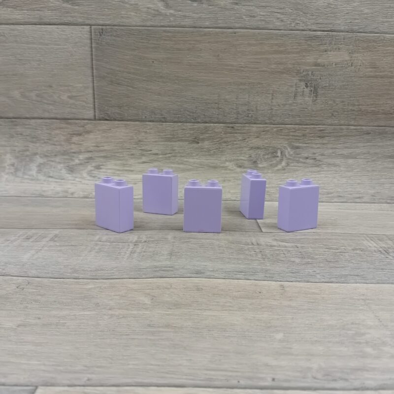 Duplo 2 nops blok hoog lavendel