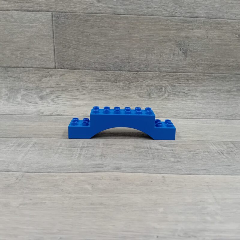 Duplo 20 nops blok ingang tunnel blauw