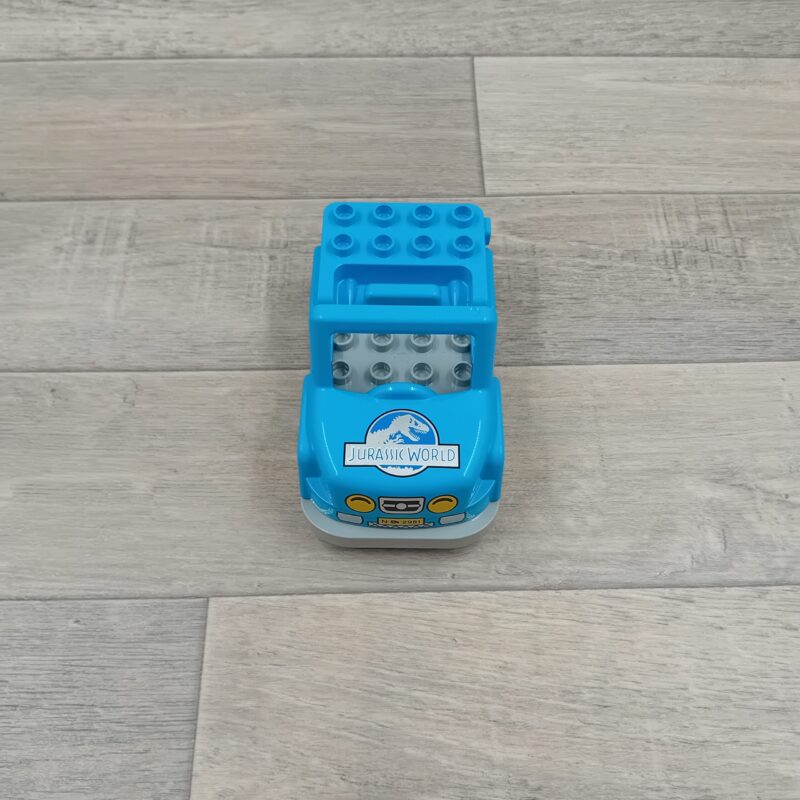Donker medium azuurblauwe auto Jurassic World - Afbeelding 2