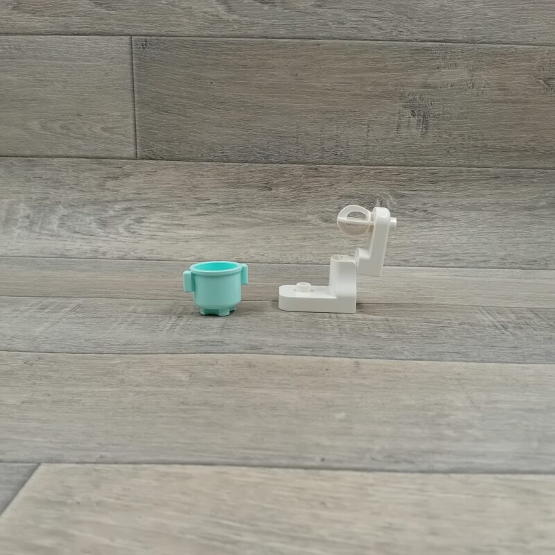 Duplo witte keukenmachine mixer - Afbeelding 2