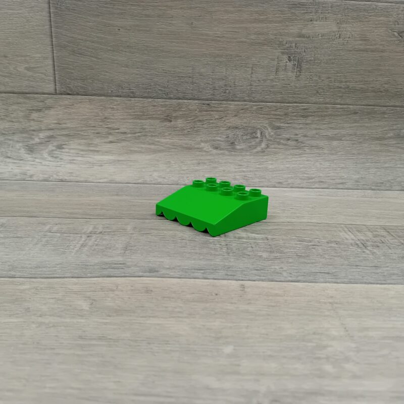 Duplo felgroen schuin dak met luifel