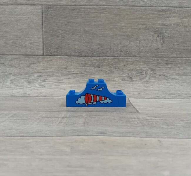 Duplo blok met afbeelding blauw