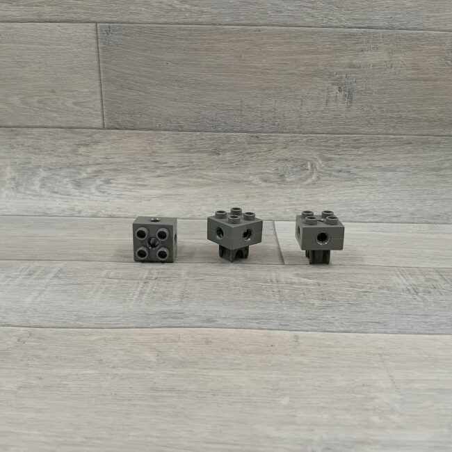 Duplo technisch duplo toolo 4 nops blok grijs