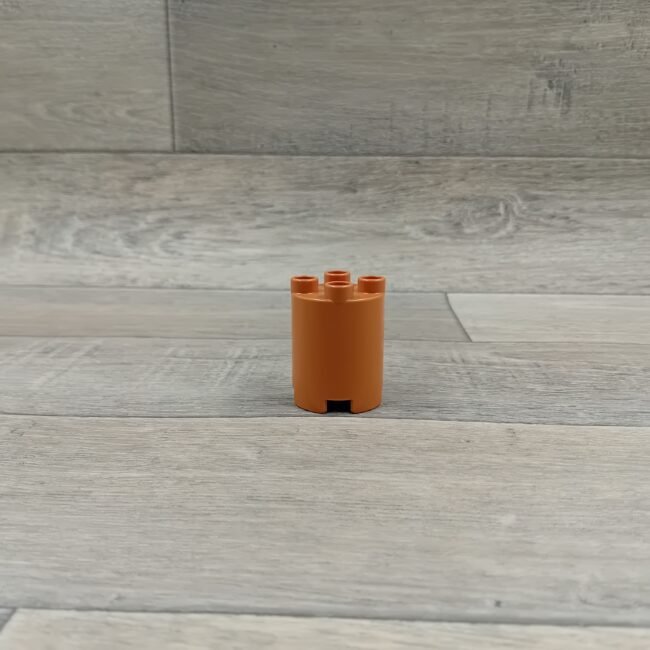 Duplo 4 nops blok rond medium nougat bruin