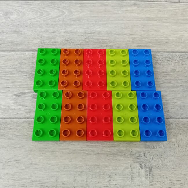 Duplo 10x 8 nops blok plat