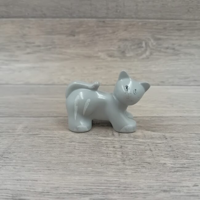 B-KEUZE Duplo dieren grijze poes