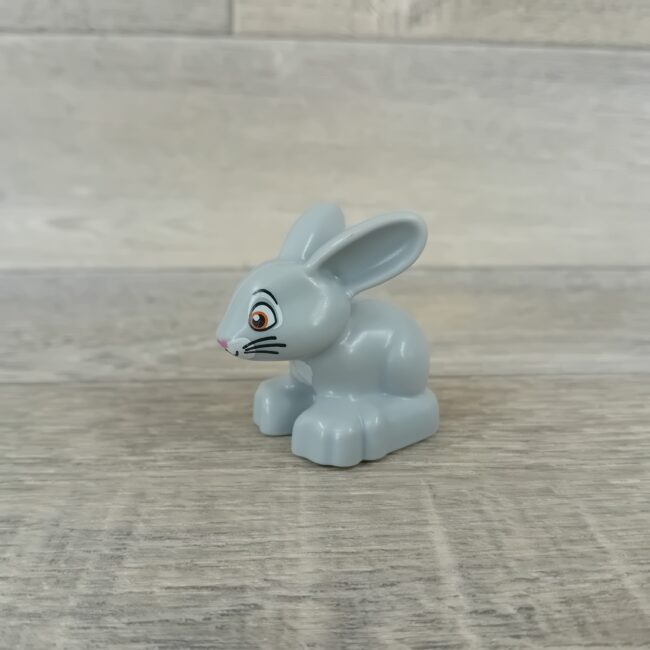 Duplo dieren grijs konijn