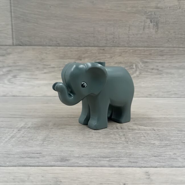 B-KEUZE Duplo dieren donkergrijze olifant