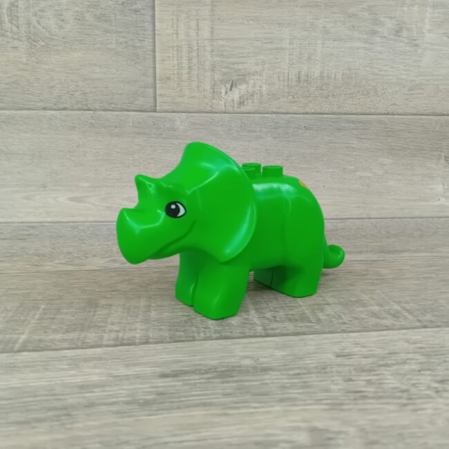 Duplo grote dinosaurus felgroen