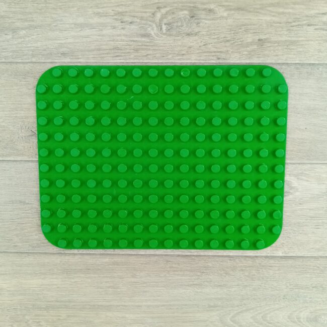 B-KEUZE Duplo groene bouwplaat 16 x 12 nops
