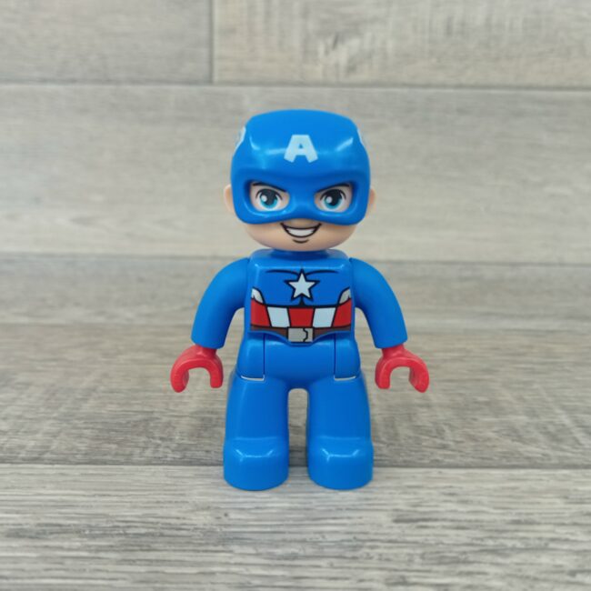 Duplo poppetje man Superhelden Captain America