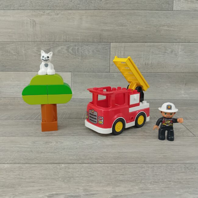 Duplo brandweerwagen / ladderwagen